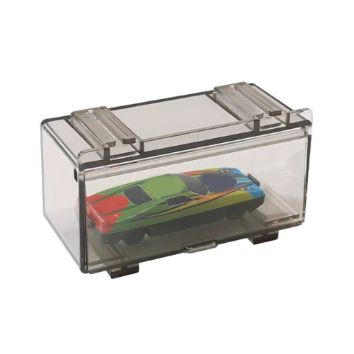 30Pcs Clear Acrylic Display Case for Car Mold, Wheels Car Model Display Case Scale Wheel Display Case B 2