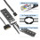 3X 9Pin USB Header Splitter, USB 2.0 Header Splitter with  Power Cable, Internal USB Hub for CPU/RGB Light/Printer 9