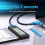 2X ShuoLe USB C para  IDE Cabo Conversor de Disco Rígido para 3,5 2,5 Polegadas HDD/SSD  III Adaptador de Disco Rígido para PC Laptop 5