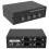 2X RS232  4 in 1 Out RS232 Serial DB9 Pin Switcher 4x1 for PC Console Printer Sharing Selector Controller 3