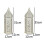 Elegant Wrought Iron Candle Base Displaying Detailed-S 5