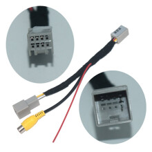 30pcs Rear View Camera RCA Video Cable for Outlander ASX GF GG ZJ 13-20 Reverse Camera Convert Cable Adapter