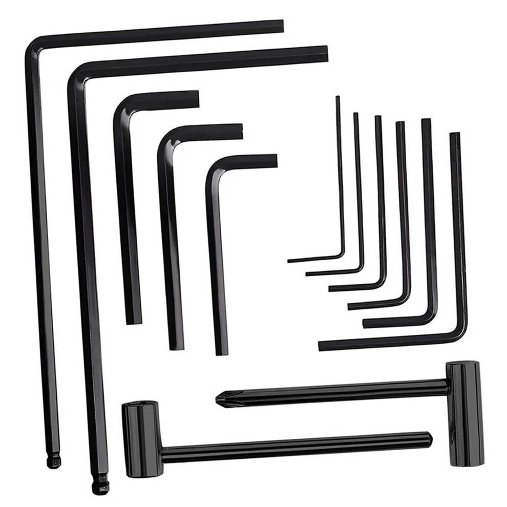 Guitar Truss Rod Wrench Set For Precision Neck Adjustment And Lshaped Hex Keys 9092120114355