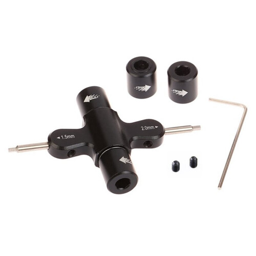 10X M3 M5 Wrench Screw Nut 1.5 2.0mm Hexagon Screwdriver Quick Release Propeller Motor Prop Tool 1