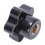 20Pcs M8 Female Thread 32mm Star  Clamping Nuts Knob Grip Handle 7