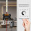 3X RF Wireless Wall- Mounted Touch Panel Dimmer Control for DC5-24V 30A Single Color LED Strip Lighting 8