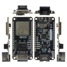 3X T-ETH-Lite Entwicklungsboard W5500 Ethernet-Modul ESP32-S3-WROOM Unterstützt TF Erweiterbare Power POE Shield H674