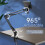 2X RIEVBCAU Flexible Microscope Arm Stand,Adjustable Metal Bracket Coin Microscope Mount Compatible with DM4 DM7 DM9 5