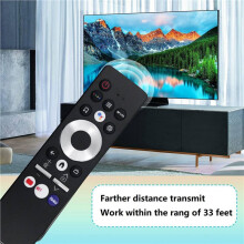 2X Ersatz HTR-U29R Sprachfernbedienung für 50 TV H50K6UG H55K6UG H65K6UG BX2 TV DX