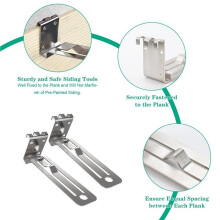 4PCS Siding Tools, Gecko Siding Gauge, Siding Tools for 5/16-Inch Fiber Cement Siding, Siding Gauge Tool
