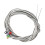 5 Pack Stainless Steel Bass Guitar Strings Fast Response Clear Tone Durable Replacement 1