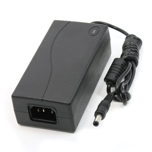 4X Input AC 100-240V 50/60Hz Output  12V 4A Power Adapter Black 1