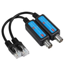2 Paar 10/100 Mbps 1CH Passieve IP-Netwerk Coaxiale Zender-Ontvanger Extender voor IP NVR-Camera Extender Via Coax