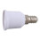 30 Pcs E14, E27 Adapter Base Screw LED Light Bulb Bulb Socket Converter, White 6