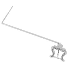 Adjustable Trumpet and Bass Clarinet Music Lyre Clamp with Secure Grip for Marching Band Sheet Holder