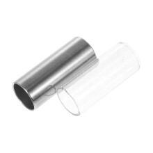 2pcs Guitar Slide Set for Electric Guitar, Smooth Control Durable Finger Fit Enhanced Tone