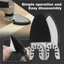 260Pcs Oscillating Tool Sanding Pads Kit,10Pc Finger Sanding Pads & 250Pc Finger Sandpaper Multitool Sanding Attachments