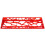 Coque de clavier Compatible GH60, 1 pièce, cadre ventilé-Rouge 1