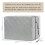 2X Capa para Ar Condicionado Interno, Capa para Janela da Unidade de CA para Isolamento Duplo Interno com Cordão Elástico 21Lx15Hx3,5D Polegadas 1