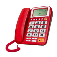 Corded Phone Landline Home Phone Landline Phone Landline-Red