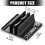 Tall Quality ABS Vertical Laptop Stand Consistent Face-White 4