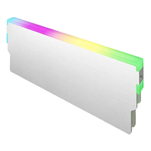 Memory Heat Dissipation Heatsink Cover ARGB Lighting and-White