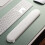 Leather surfaces Silicone Wrist Pad for Computer Mouse-White 4
