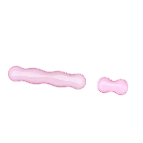 Ergonomic Cooling Silicone Keyboard Wrist Rest for-Pink