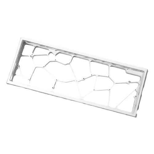 Le boîtier simple de clavier d'Assemblée creuse le-Blanc