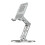 Foldable Aluminum Stand 3 Axises Adjustable 360 Rotating-Silver 1