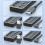 High Performances USB Hubs 7Port with Aluminum Shell-100cm up 6
