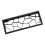 Open Frame Keyboard Case Aluminum Alloy Skeleton Housing-Black 1