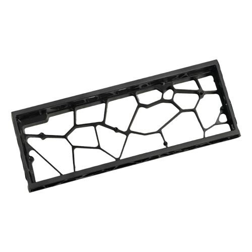 Open Frame Keyboard Case Aluminum Alloy Skeleton Housing-Black