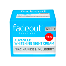 Fade Out Advanced Whitening Night Cream | Deeply nourishes and hydrates the skin - 50ml