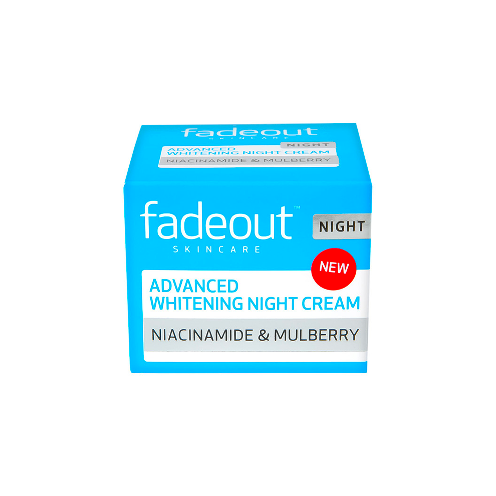 Fade Out Advanced Whitening Night Cream | Deeply nourishes and hydrates the skin - 50ml