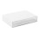 Desk Storage Box Desk-Transparent white Short single frame 1