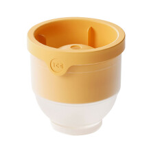 4PCS Recyclable Ice Ball Mold Ice Ball Freezer-Creamy yellow