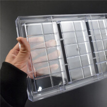 3X Polycarbonate Chocolate Bar Mold for Candy Making, Baking and Candy Snacks,Durable Appliance for Professional Bakery.