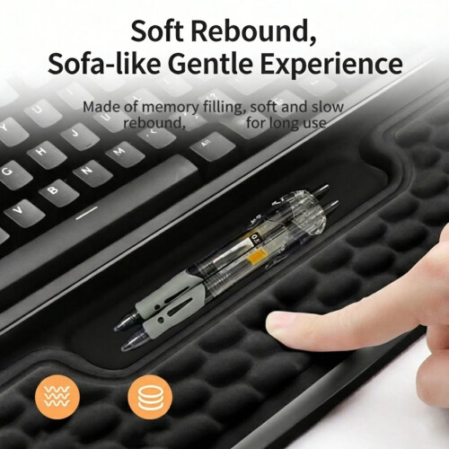 Universal Ergonomic Wrist Rest Tray for Mechanical-Black 1