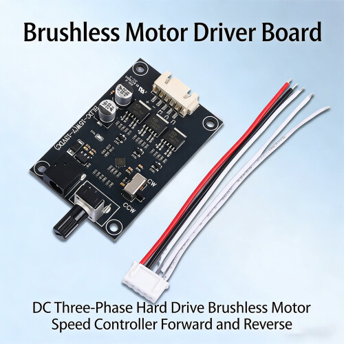 Wide Voltages Input 7V to 12V Brushless Motor Driver Controller 1