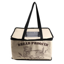 Gärbox für Brot mit Heizung für Gärung bei Präziser Temperatur, Zusammenklappbare Gärbox mit Reißverschluss und Wärmebox für Teig, US-Stecker