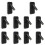10X Wall Light Backlight USB Charging 330 Degree Rotation Adjustable Wall Lamp Bedside Study Reading Sconce Lamp Black 1