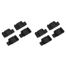 8PCS Front Rear Strikers Door Lock Striker Door Lock Rubber Fixing Parts for  W123 W126 240D 280E 300D