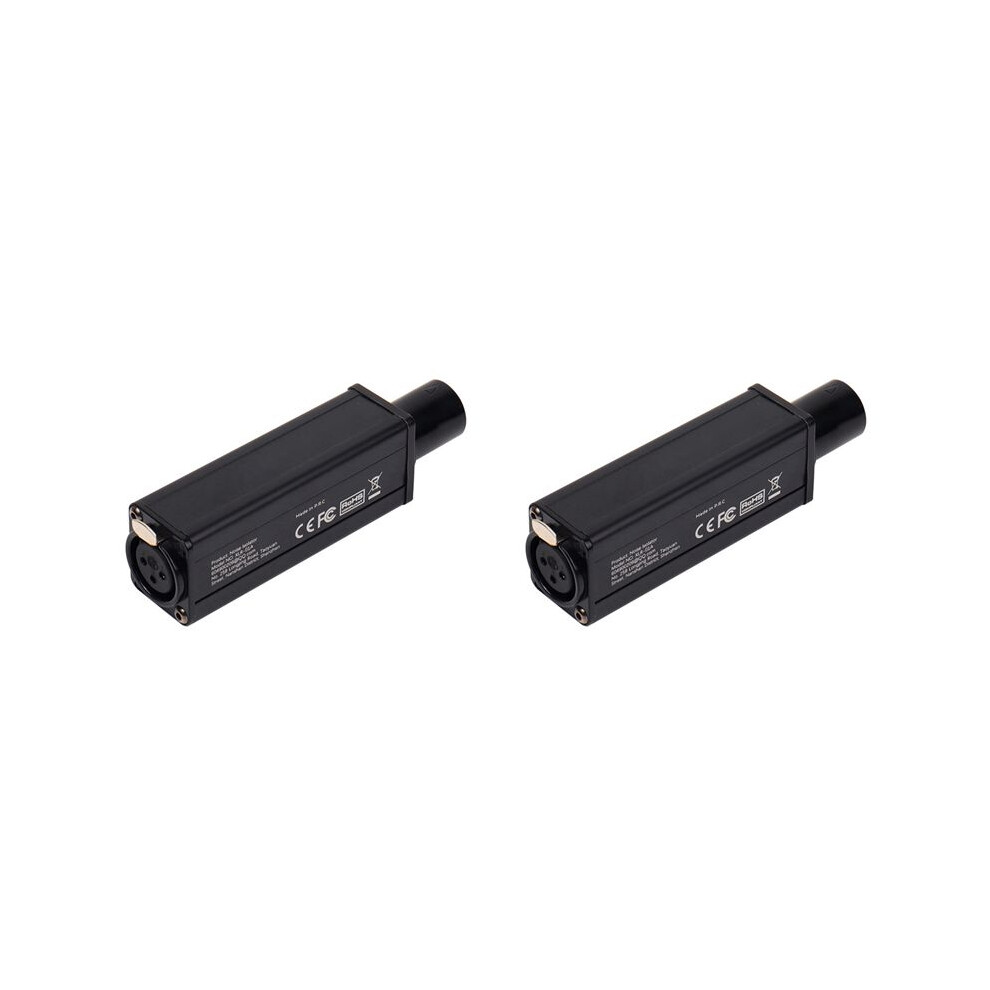 2X Xlr Isolator Balanced Audio Common Ground Current Sound Elimination Noise Reduction Mixer Microphone Sound 4712896301104