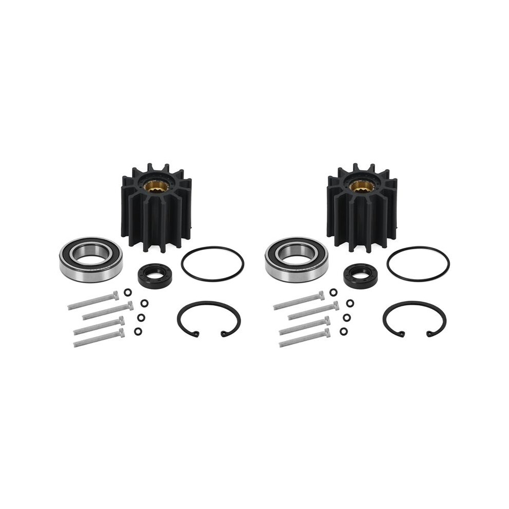 2X Water Pump Kit For Penta Water Sea Pump Rebuild Kit Impeller Seal 21212799 3812519 6034163784150