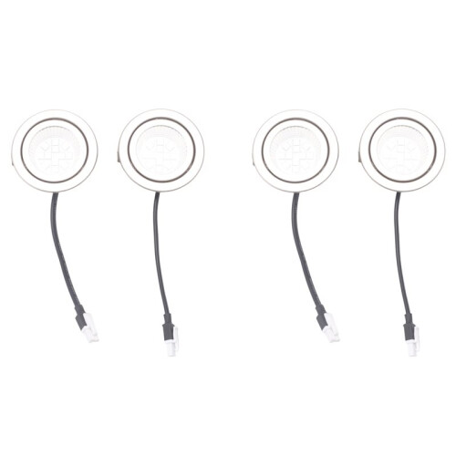 4 Pcs 1.5W Range Hood Light Bulbs 12VDC Kitchen Cooker Hood Light Bulbs Kitchen Light Replacement Light Bulbs 1