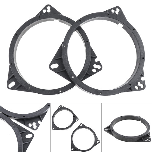 2PCS 6.5 Inch Car Horn Gasket Solid Speaker Washer Adapter Bracket Suitable for    Qashqai