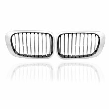 1 Paio Griglia Anteriore per Rene Griglia Cromata per - E46 325Ci 330Ci Serie 3 Coupe 2DR 1999-2002