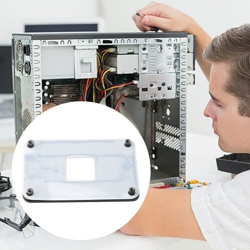 Metal Construction Backplate for AM4 B350 A320 Long Computer 1