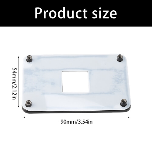 Metal Construction Backplate for AM4 B350 A320 Long Computer 2